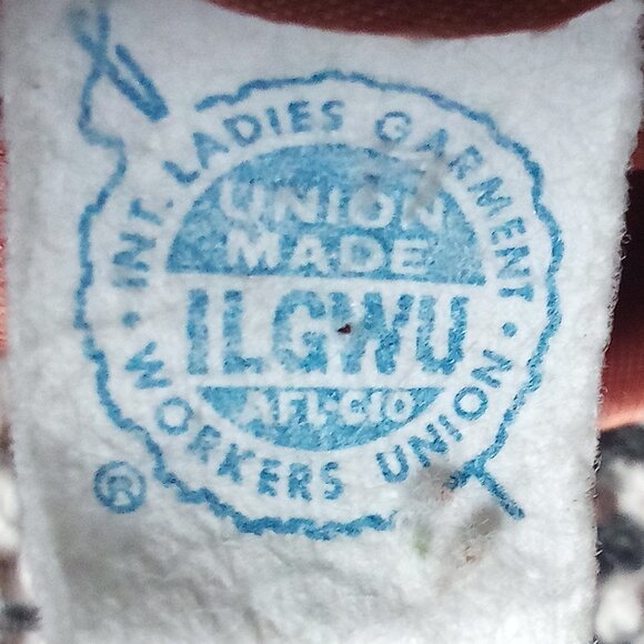 Vintage National Board Wool Overcoat Pea Coat Union ILGWU - Picture 5 of 7